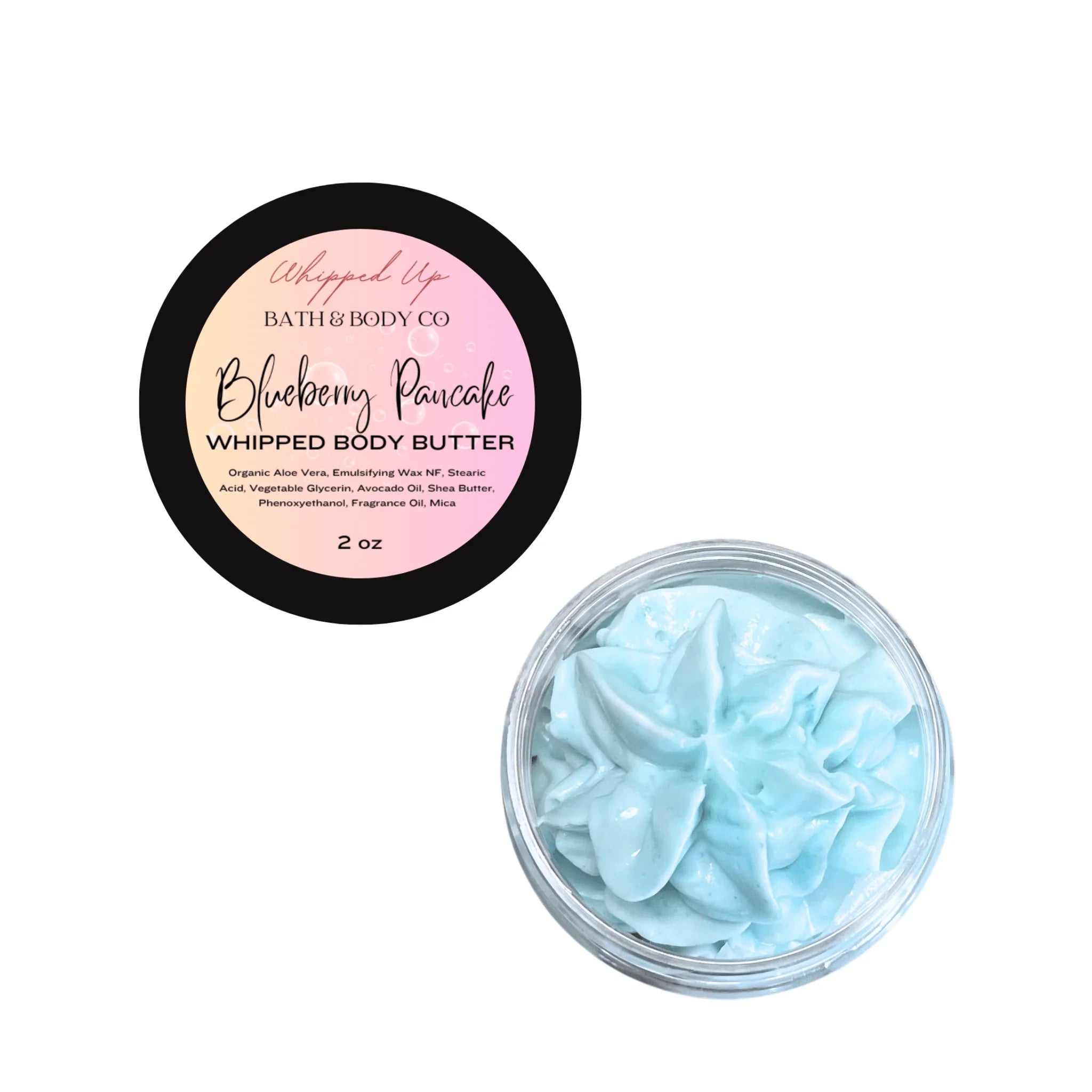 Blueberry Pancake Whipped Body Butter - Whipped Up Bath & Body Blueberry Pancake Whipped Body Butter - Whipped Up Bath & Body