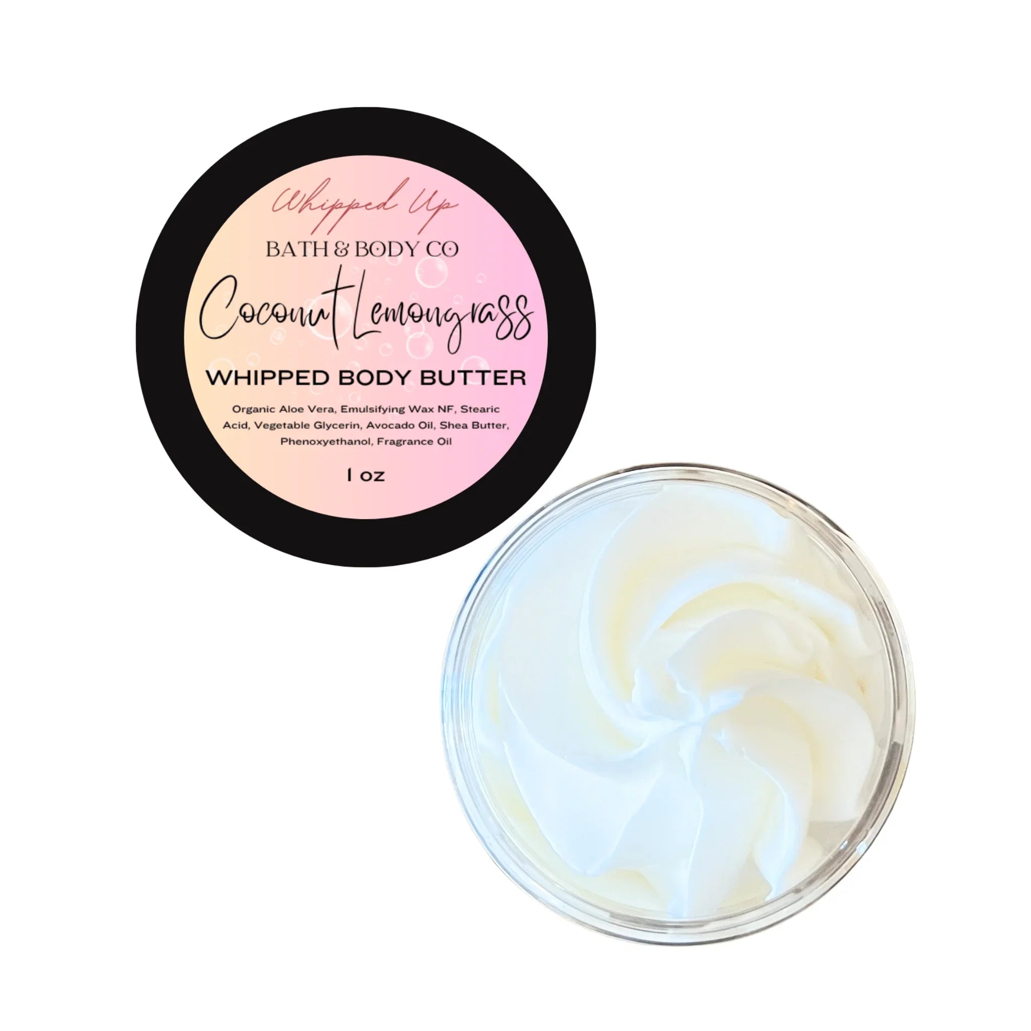 Coconut Lemongrass Whipped Body Butter - Whipped Up Bath & Body Coconut Lemongrass Whipped Body Butter - Whipped Up Bath & Body
