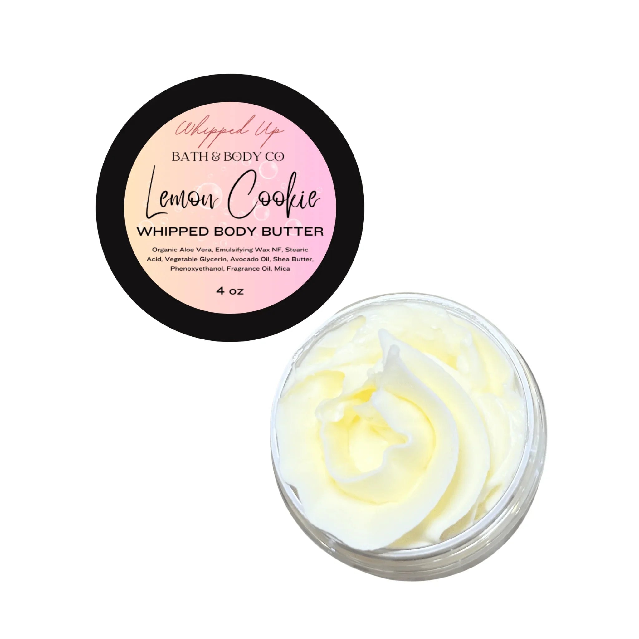 Lemon Cookie Whipped Body Butter - Whipped Up Bath & Body Lemon Cookie Whipped Body Butter - Whipped Up Bath & Body