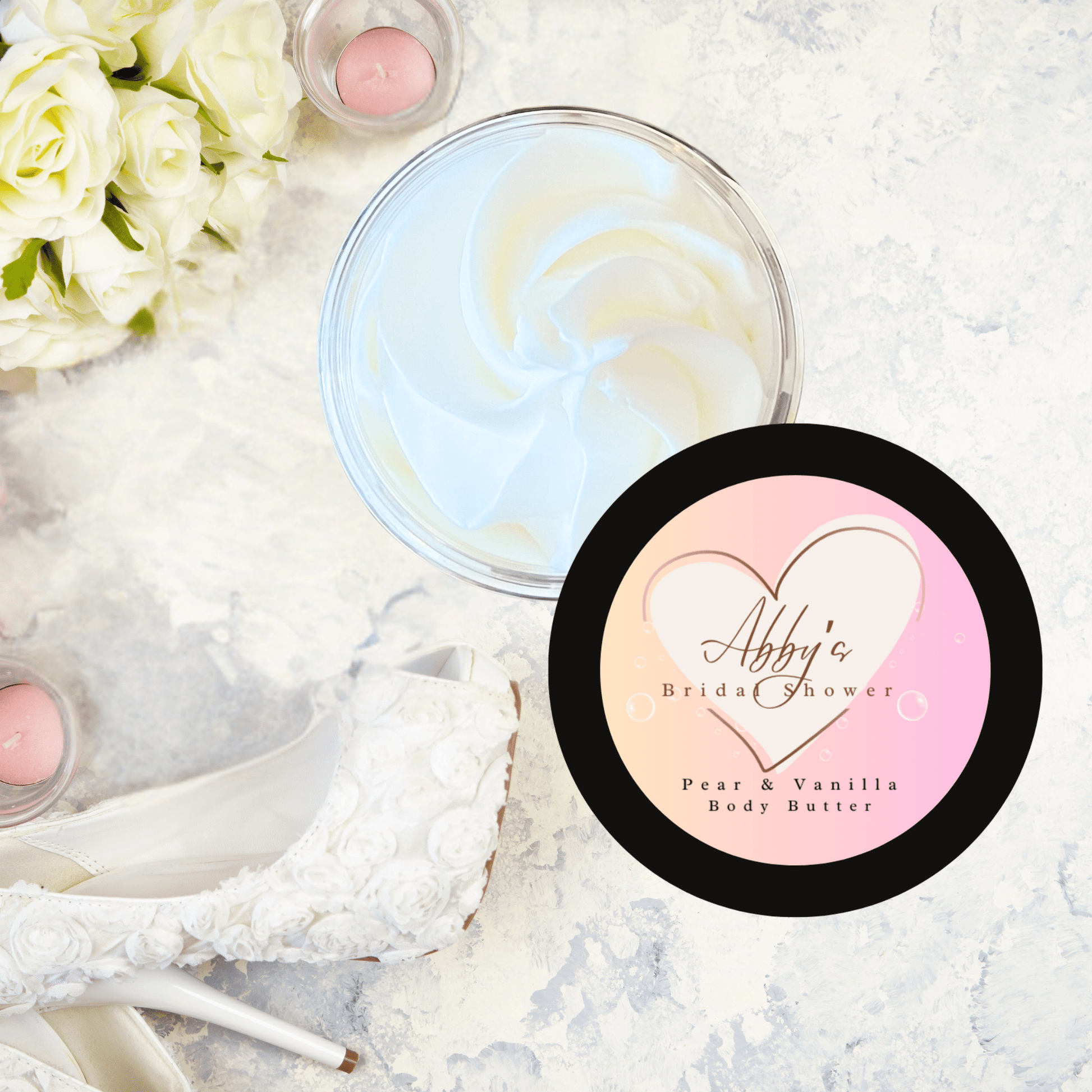 Personalized Bridal Shower Favors ~ Whipped Body Butter - Whipped Up Bath & Body Personalized Bridal Shower Favors ~ Whipped Body Butter - Whipped Up Bath & Body