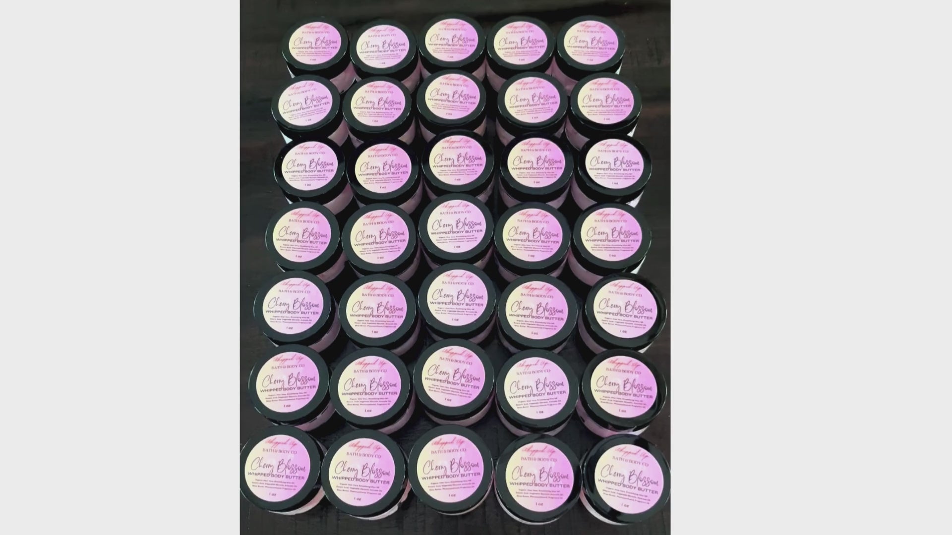 Load video: Bridal Shower Favors  ~ Whipped Body Butter