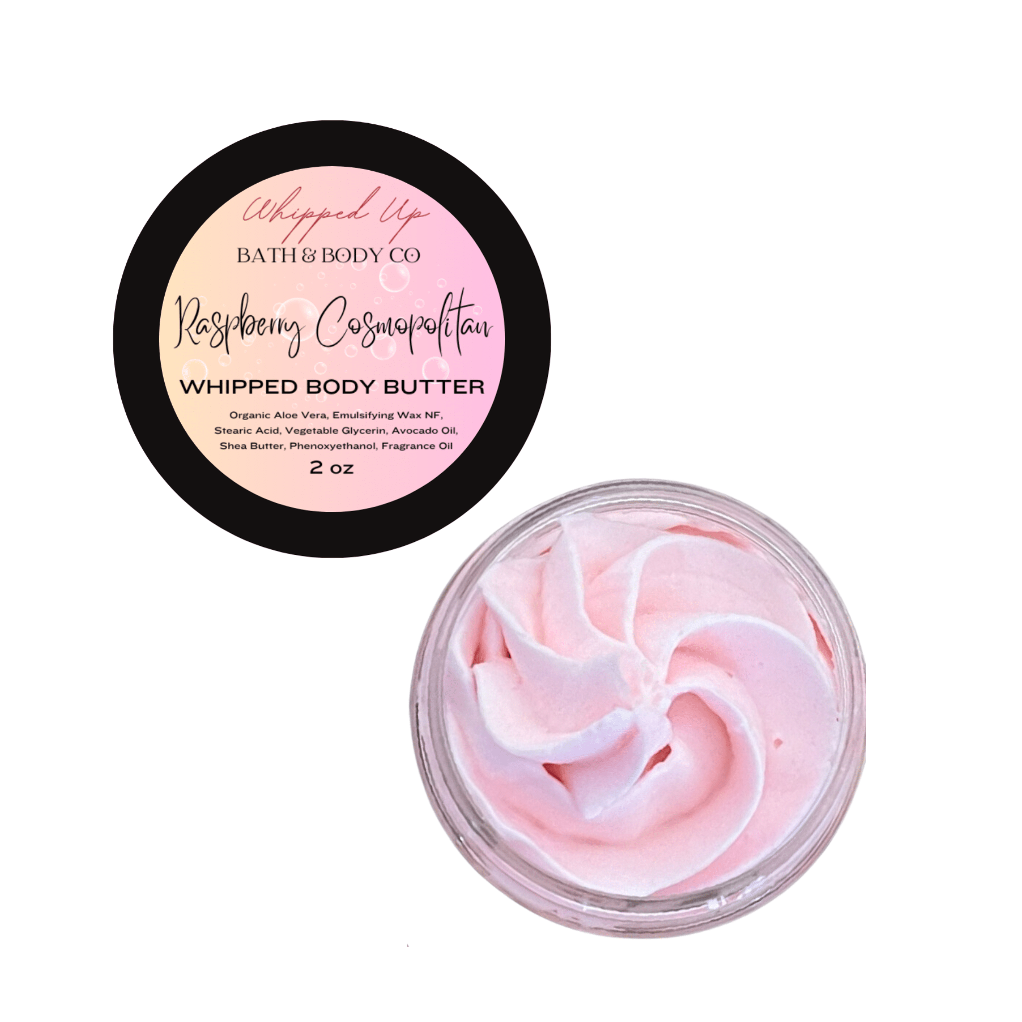 Raspberry Cosmopolitan Whipped Body Butter - Whipped Up Bath & Body Raspberry Cosmopolitan Whipped Body Butter - Whipped Up Bath & Body