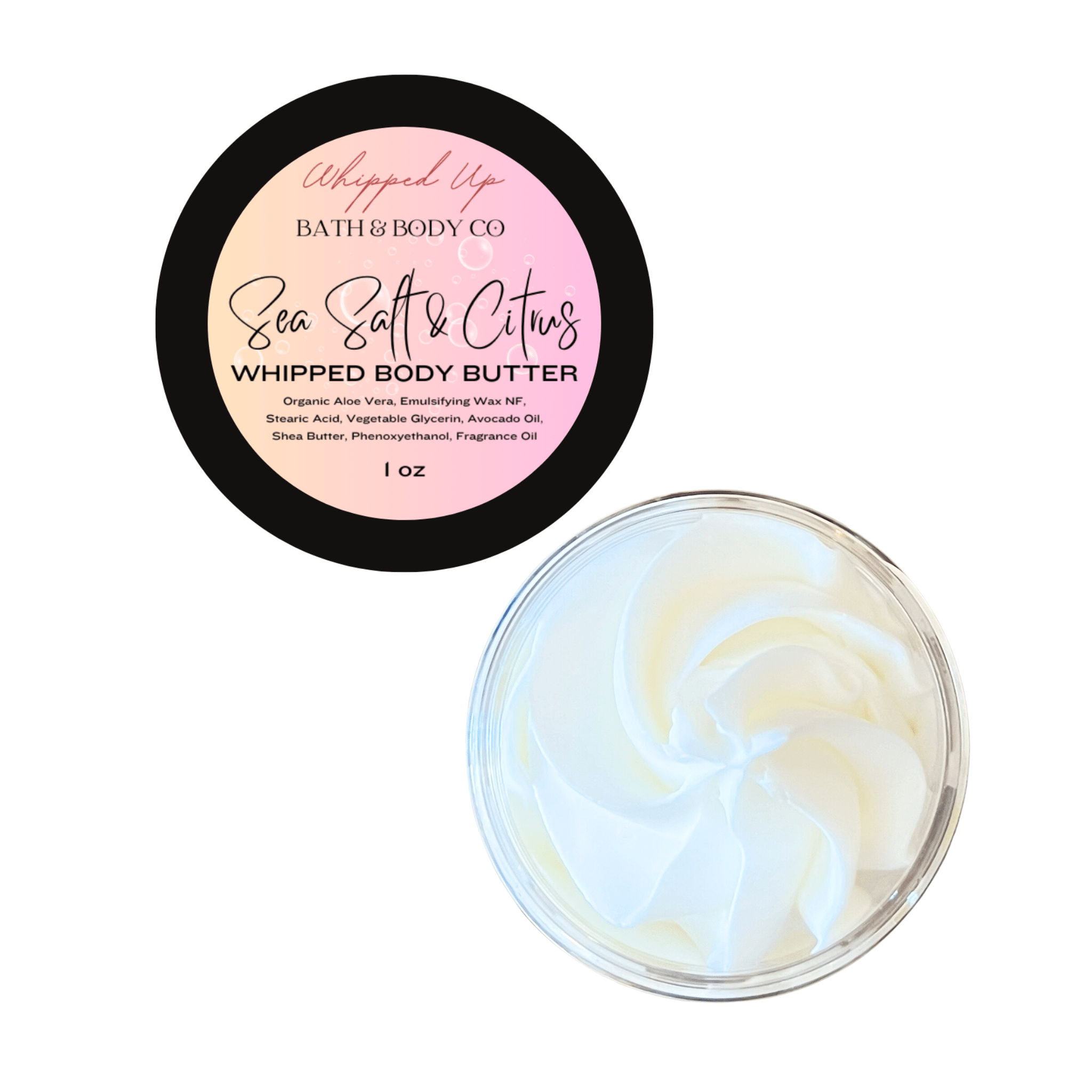 Sea Salt & Citrus Whipped Body Butter - Whipped Up Bath & Body Sea Salt & Citrus Whipped Body Butter - Whipped Up Bath & Body