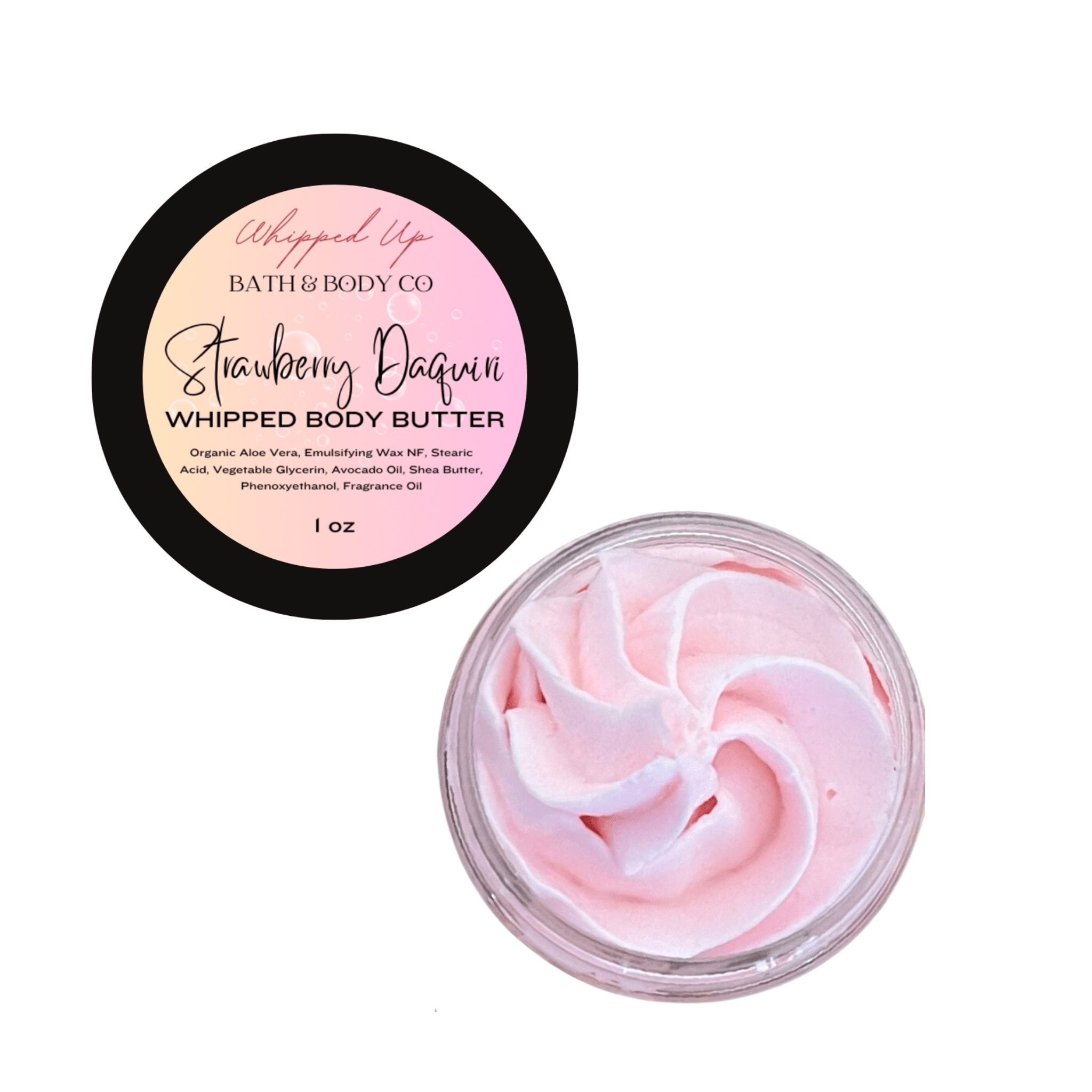 Strawberry Daquiri Whipped Body Butter - Whipped Up Bath & Body Strawberry Daquiri Whipped Body Butter - Whipped Up Bath & Body
