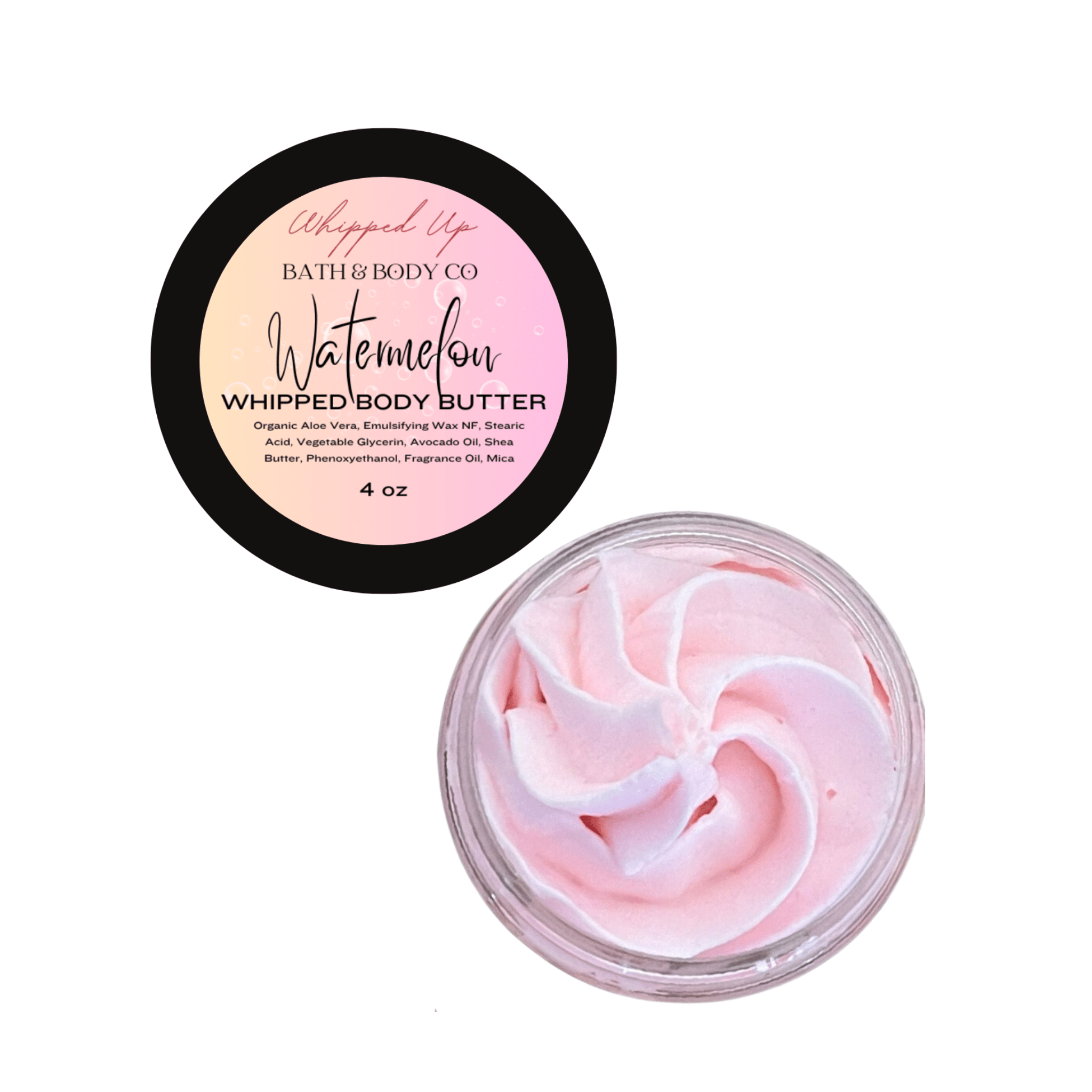 Watermelon Whipped Body Butter - Whipped Up Bath & Body Watermelon Whipped Body Butter - Whipped Up Bath & Body