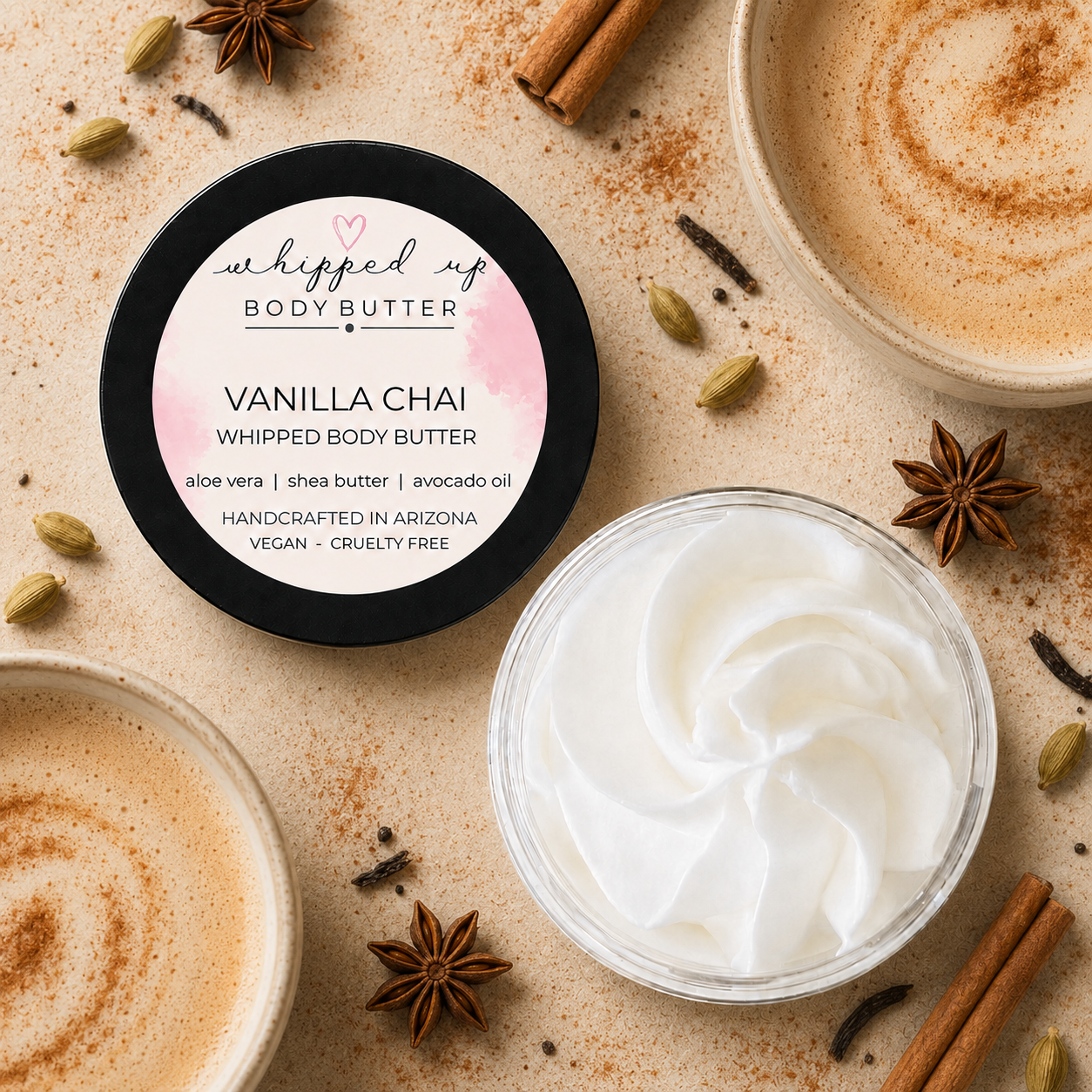 Body Butter Seasonal Sampler Set – 4 Pack of 1 oz Minis
