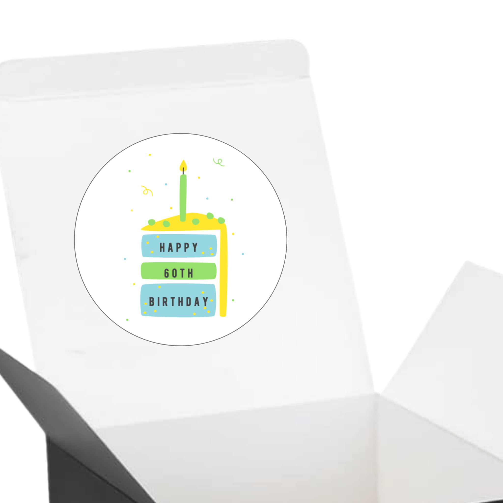 60th Happy Birthday Body Butter Gift Box - Whipped Up Bath & Body Co
