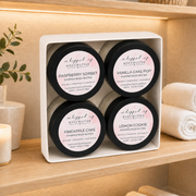 Body Butter Sampler Set – 4 Pack of 1 oz Minis