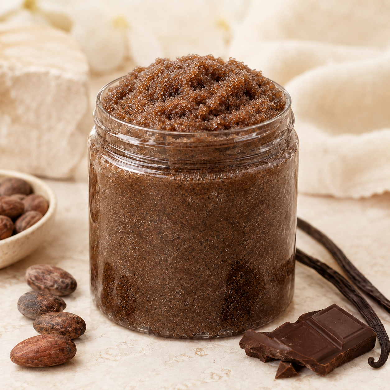 Chocolate Vanilla Sugar Scrub
