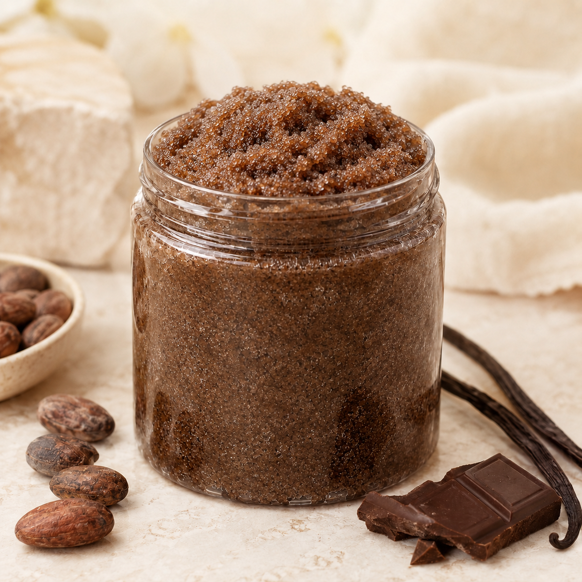 Chocolate Vanilla Sugar Scrub