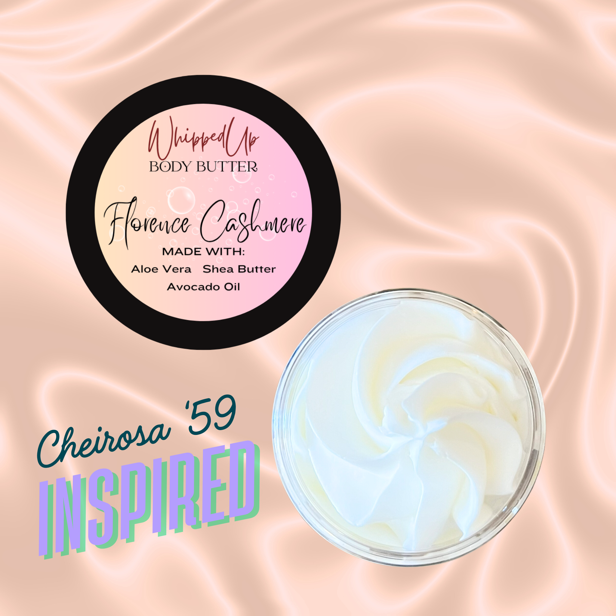 Florence Cashmere Whipped Body Butter (Cheirosa '59 Inspired)