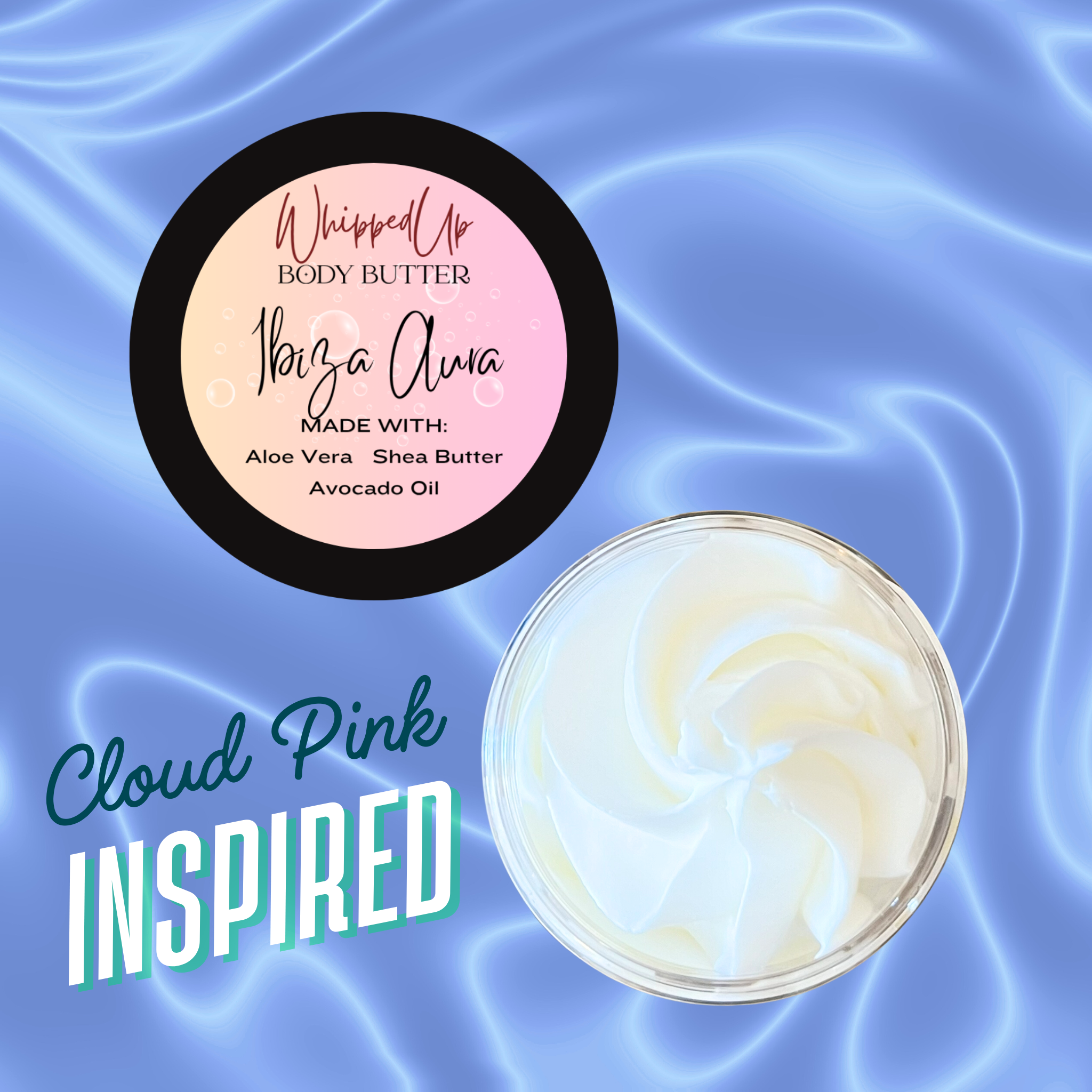 Ibiza Aura Whipped Body Butter (Cloud Pink Inspired)
