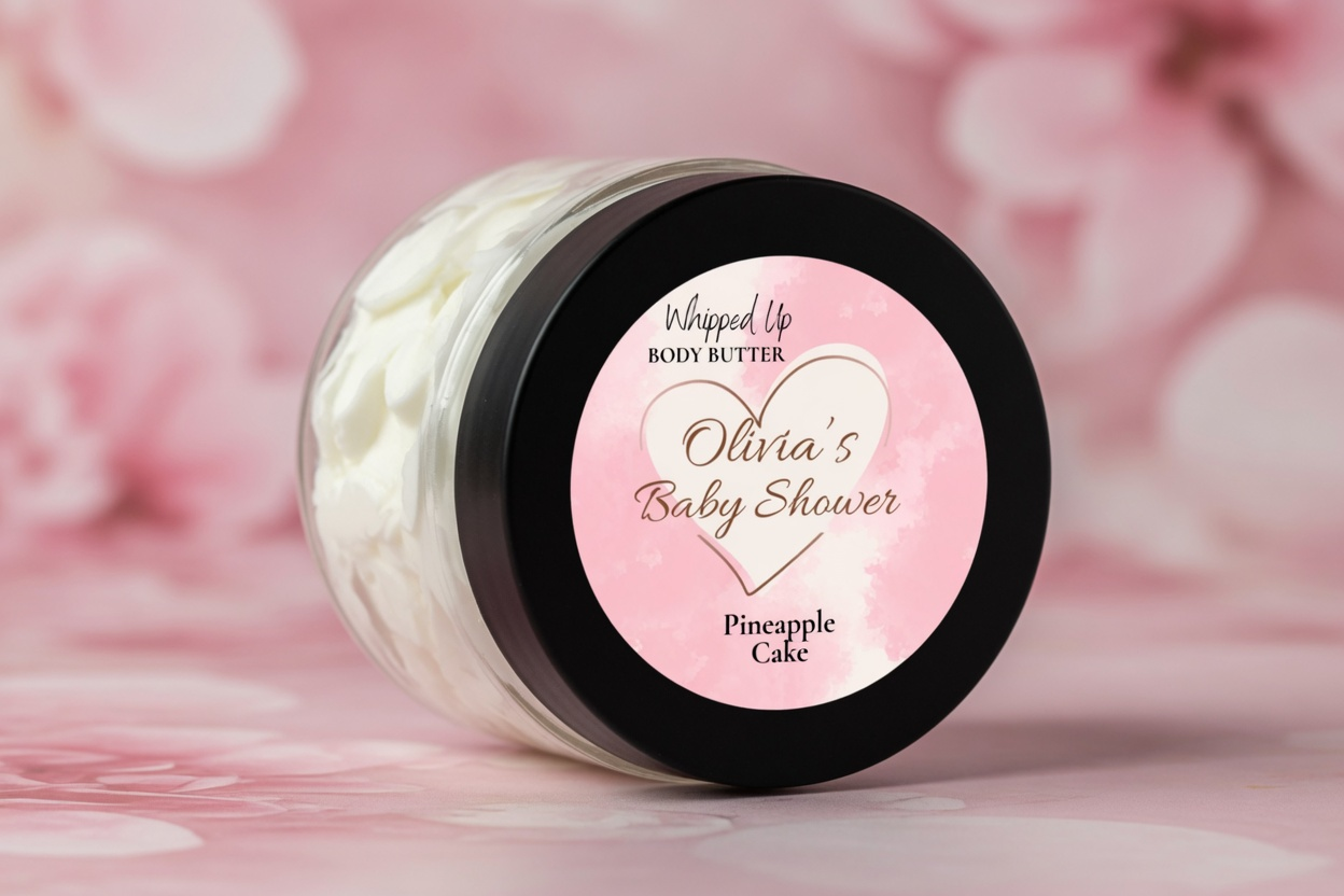 Baby Shower Body Butter Favors