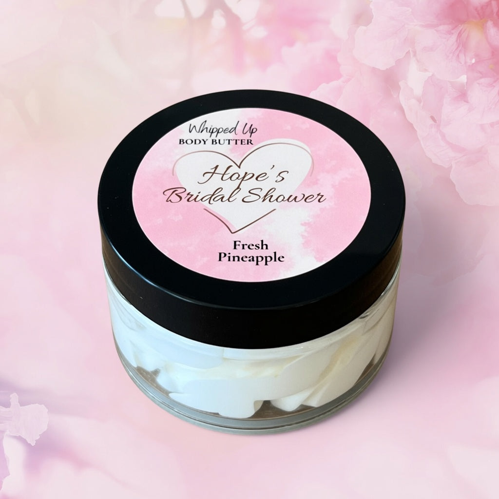Bridal Shower Body Butter Favors