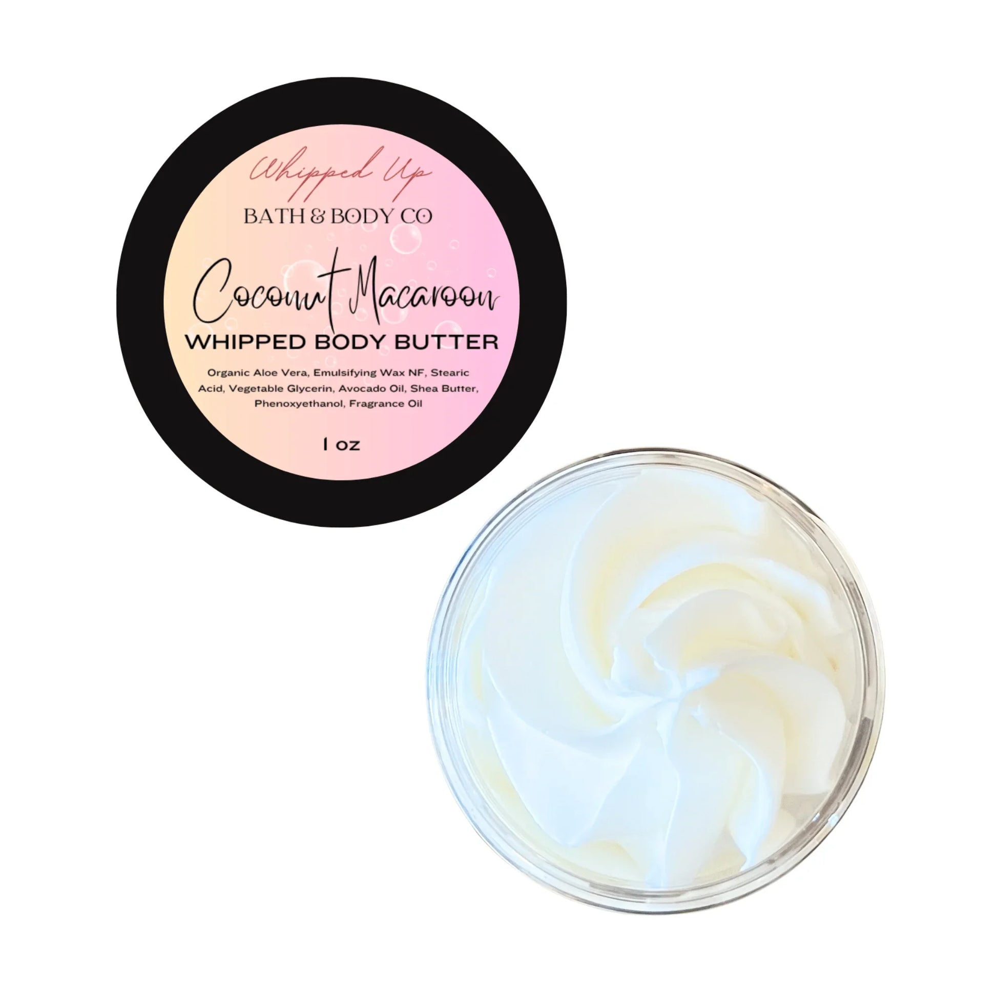 Coconut Macaroon Whipped Body Butter - Whipped Up Bath & Body