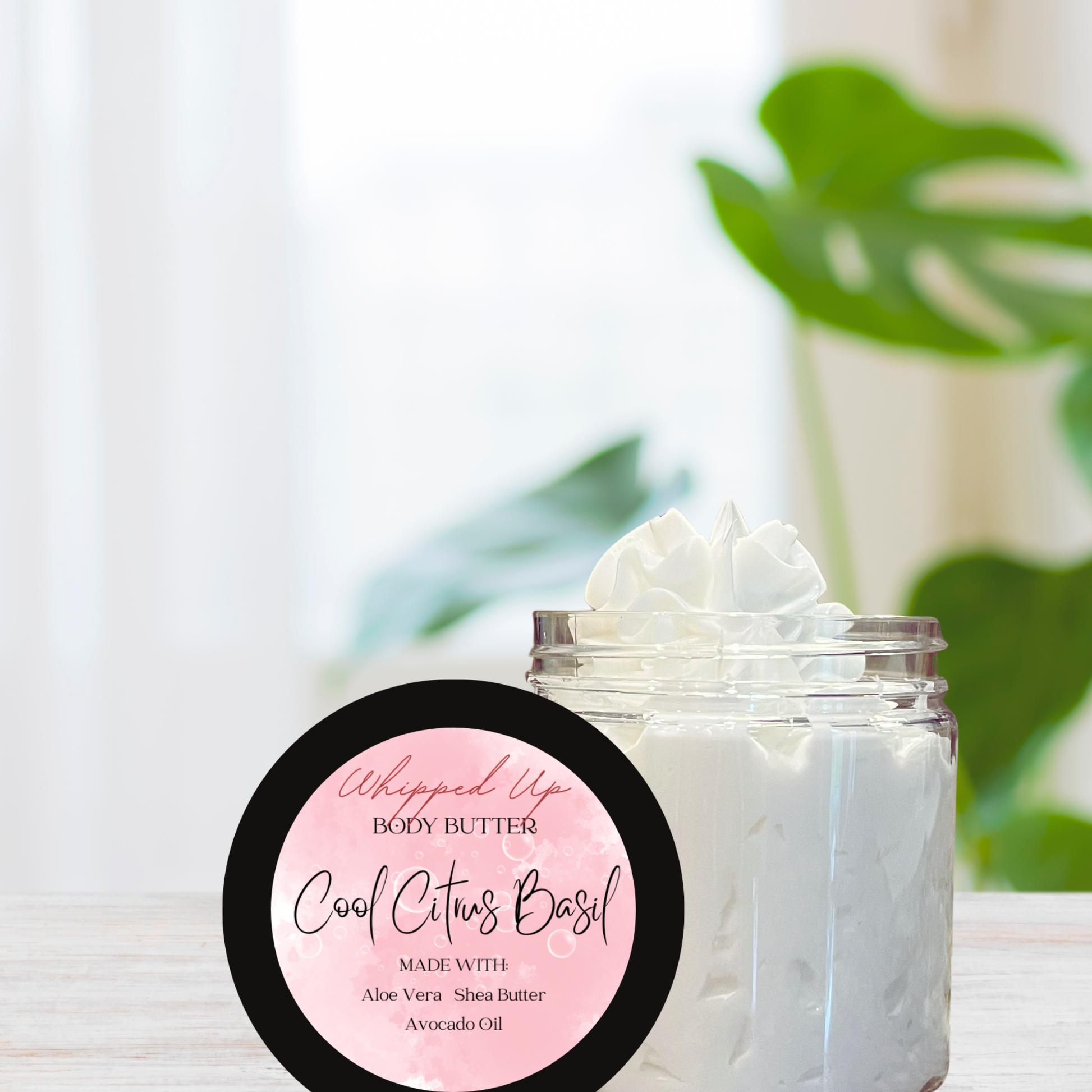 Cool Citrus Basil Whipped Body Butter