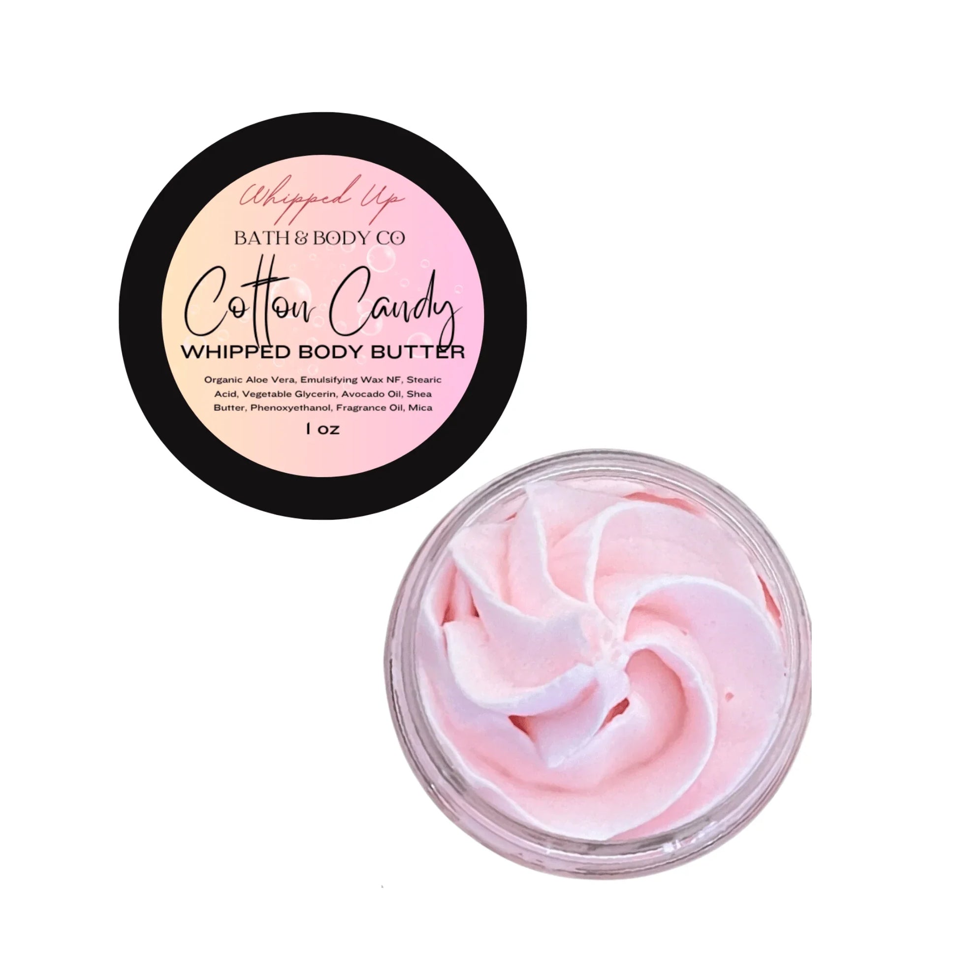 Cotton Candy Whipped Body Butter - Whipped Up Bath & Body