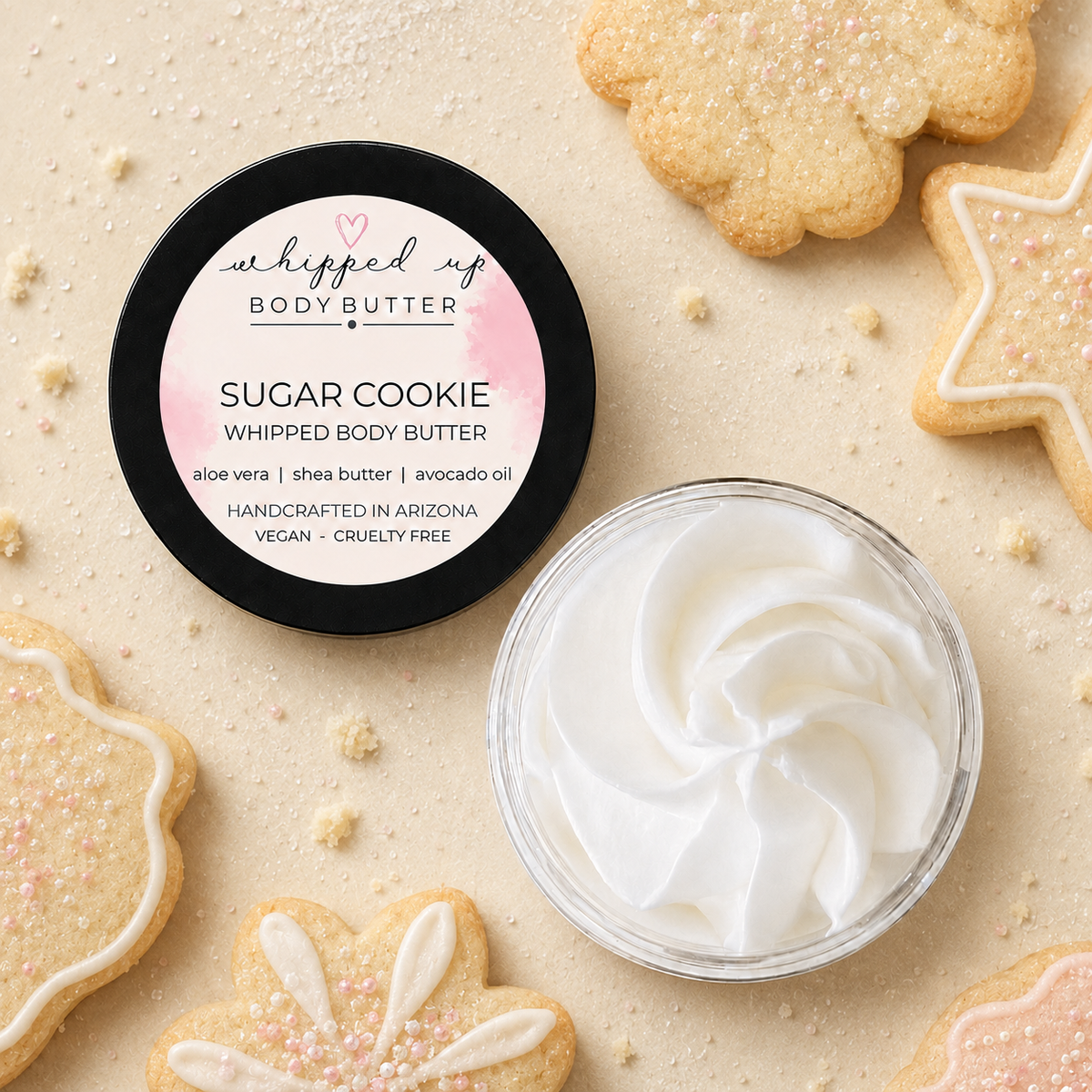 Body Butter Seasonal Sampler Set – 4 Pack of 1 oz Minis