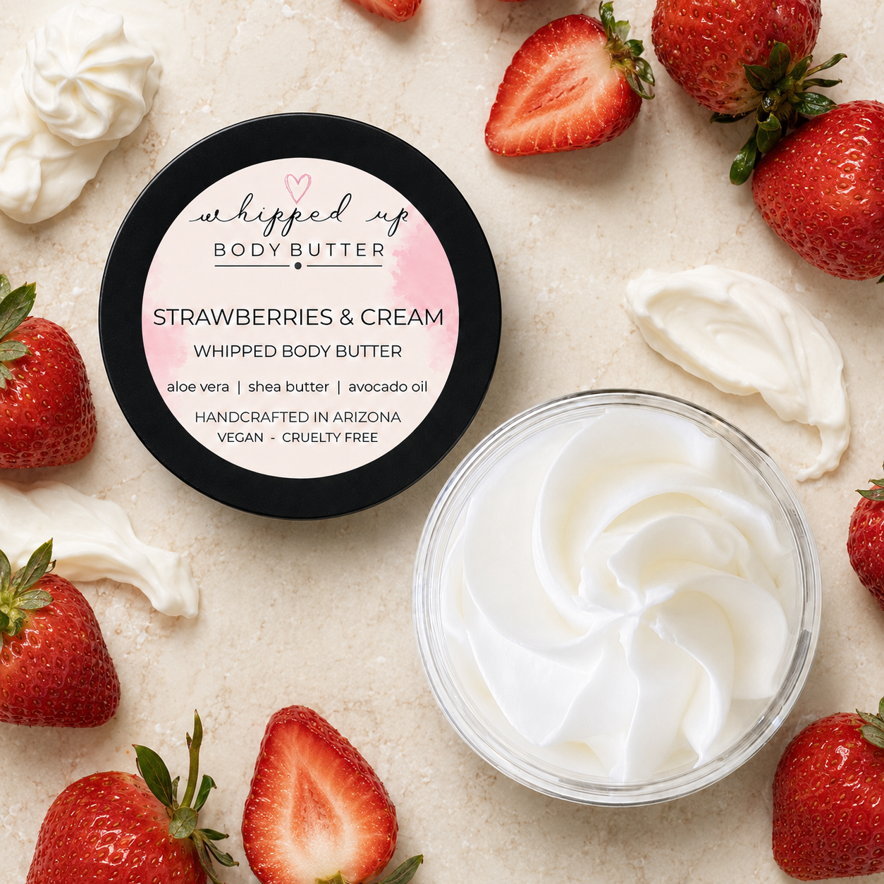 Strawberries & Cream Body Butter