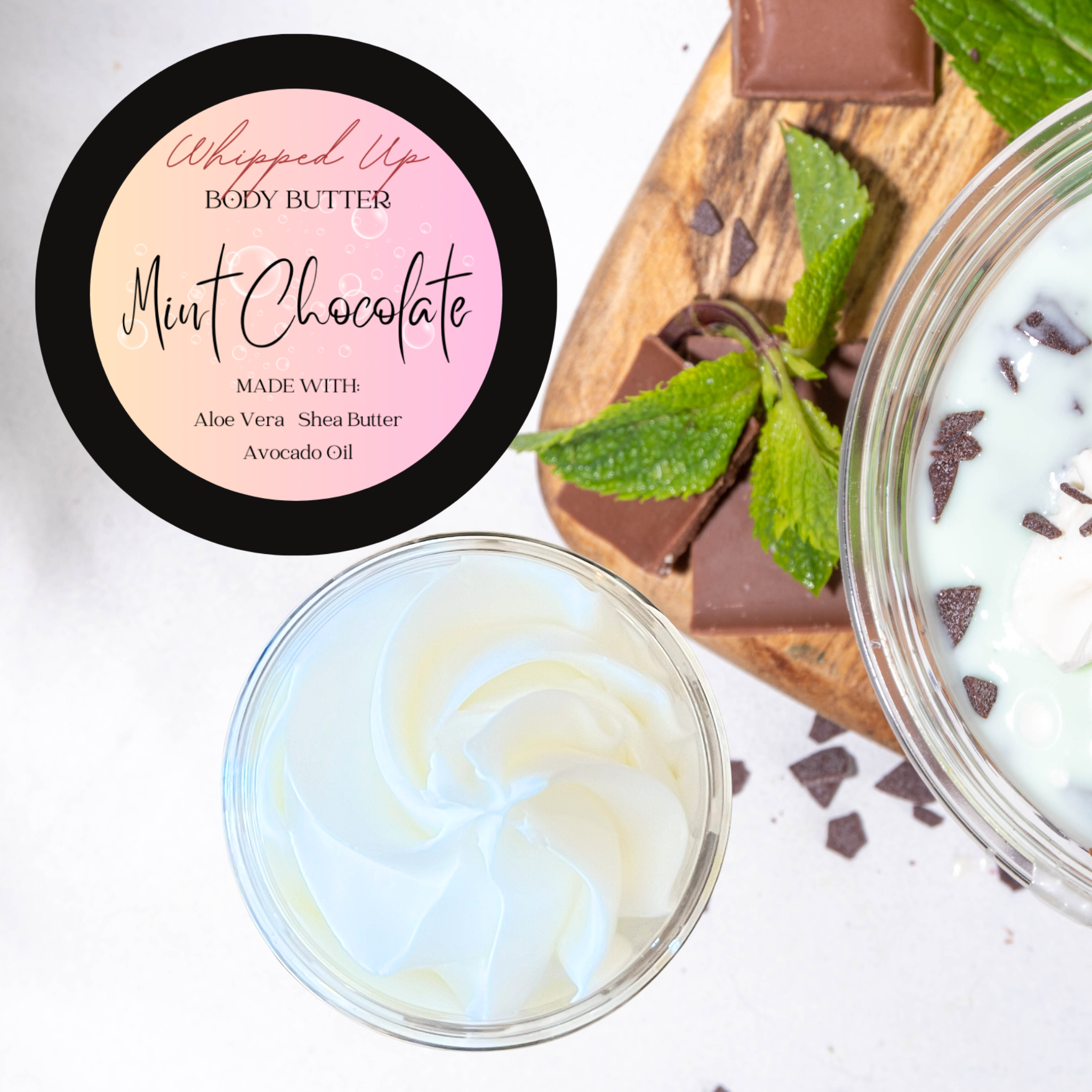 Mint Chocolate Whipped Body Butter