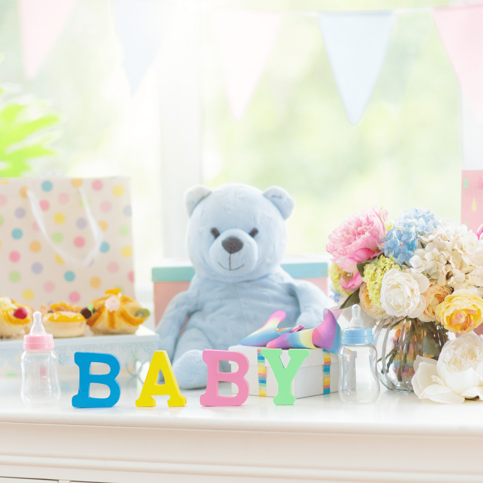 Personalized Baby Shower Favors ~ White Whipped Body Butter - Whipped Up Bath & Body