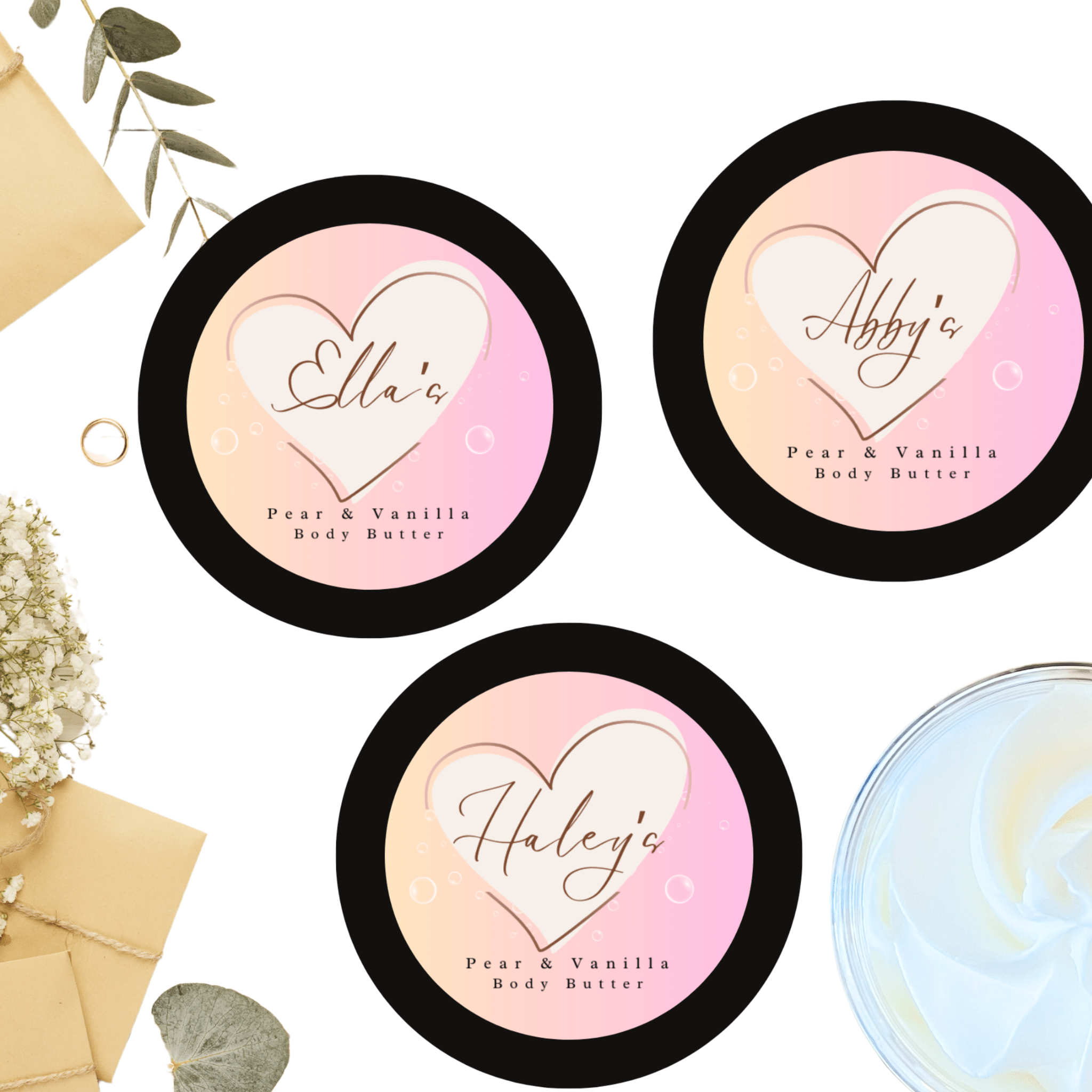 Personalized Whipped Body Butter - Whipped Up Bath & Body