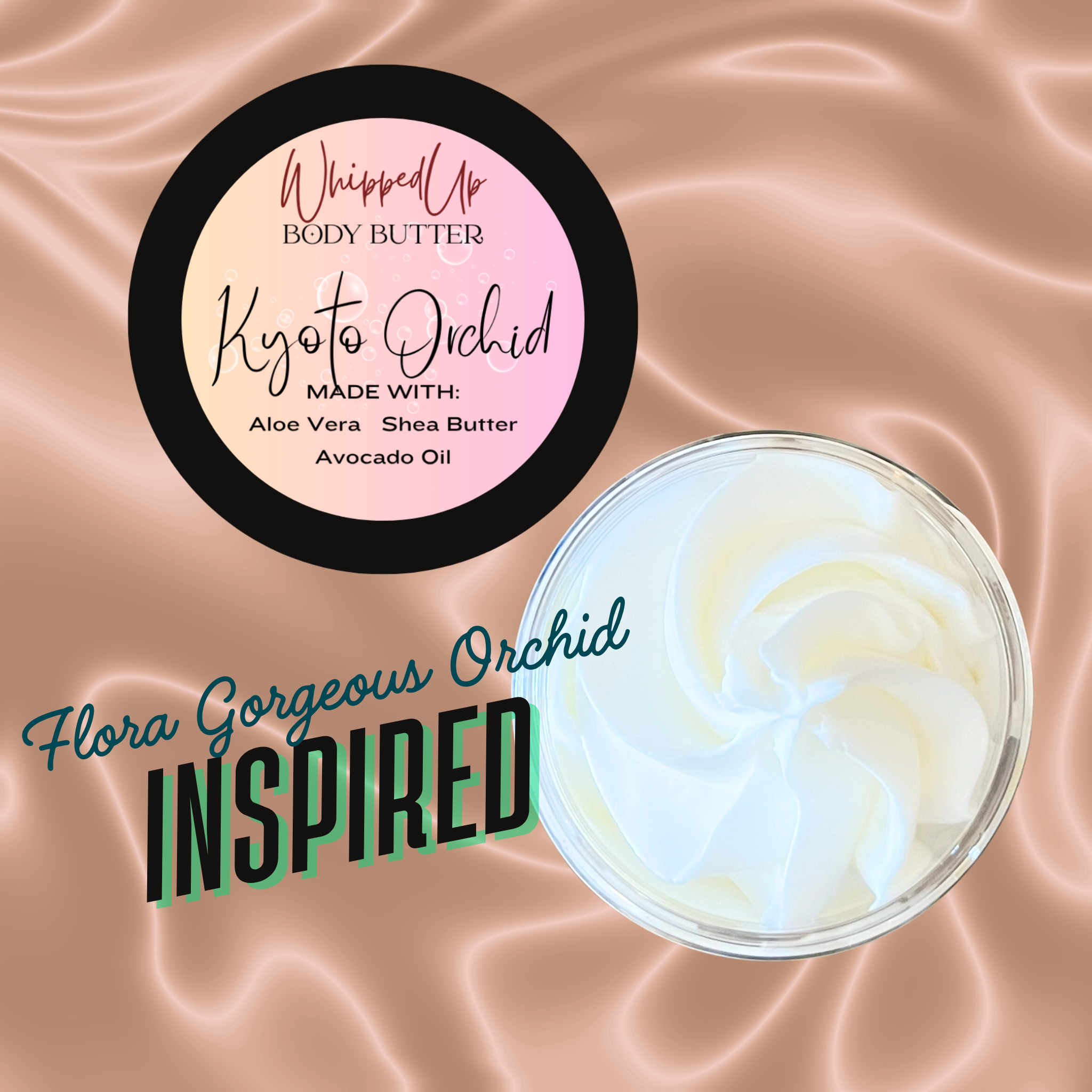 Kyoto Orchid Whipped Body Butter (Gucci Flora Gorgeous Orchid Inspired)