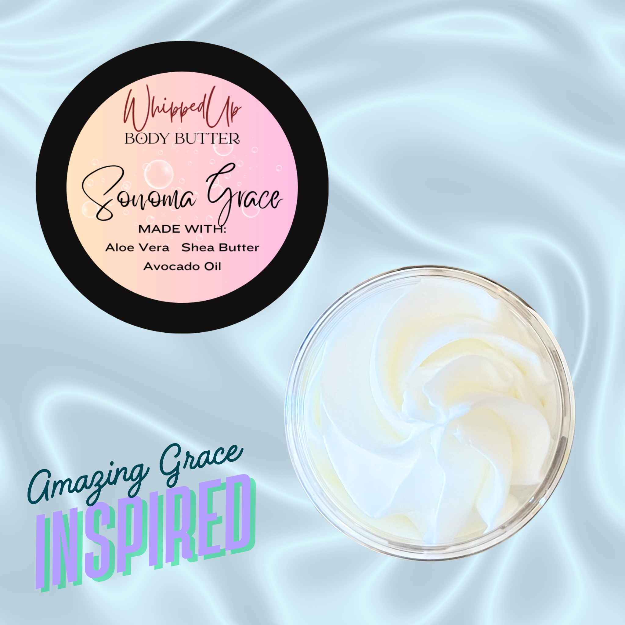 Sonoma Grace Whipped Body Butter (Amazing Grace Inspired)
