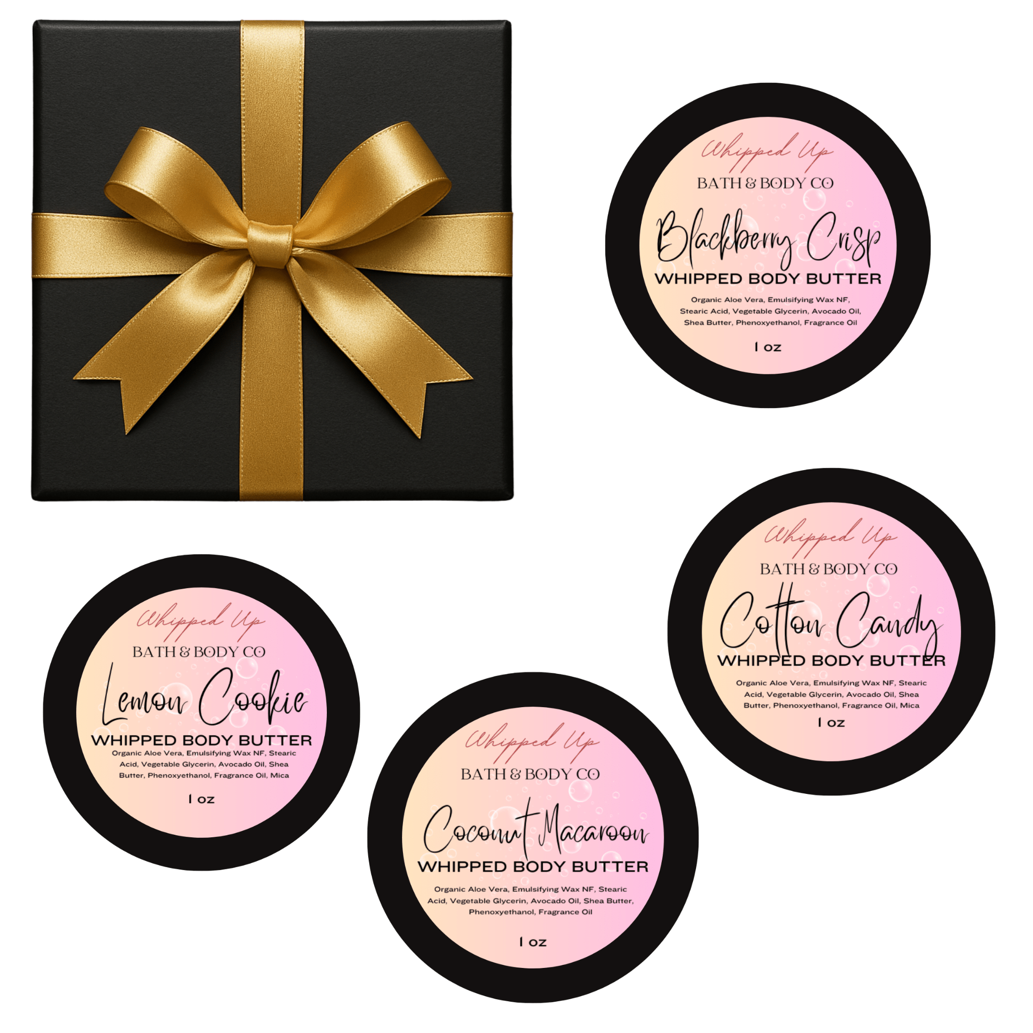 Sweet Treats Body Butter Gift Box - Whipped Up Bath & Body