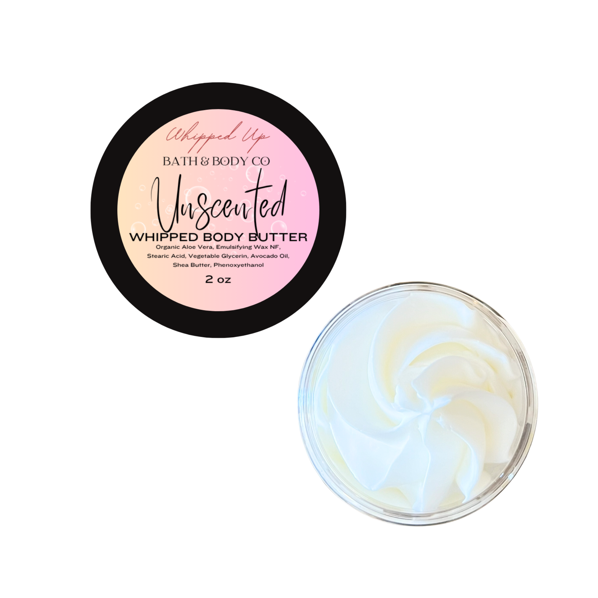 Unscented Whipped Body Butter