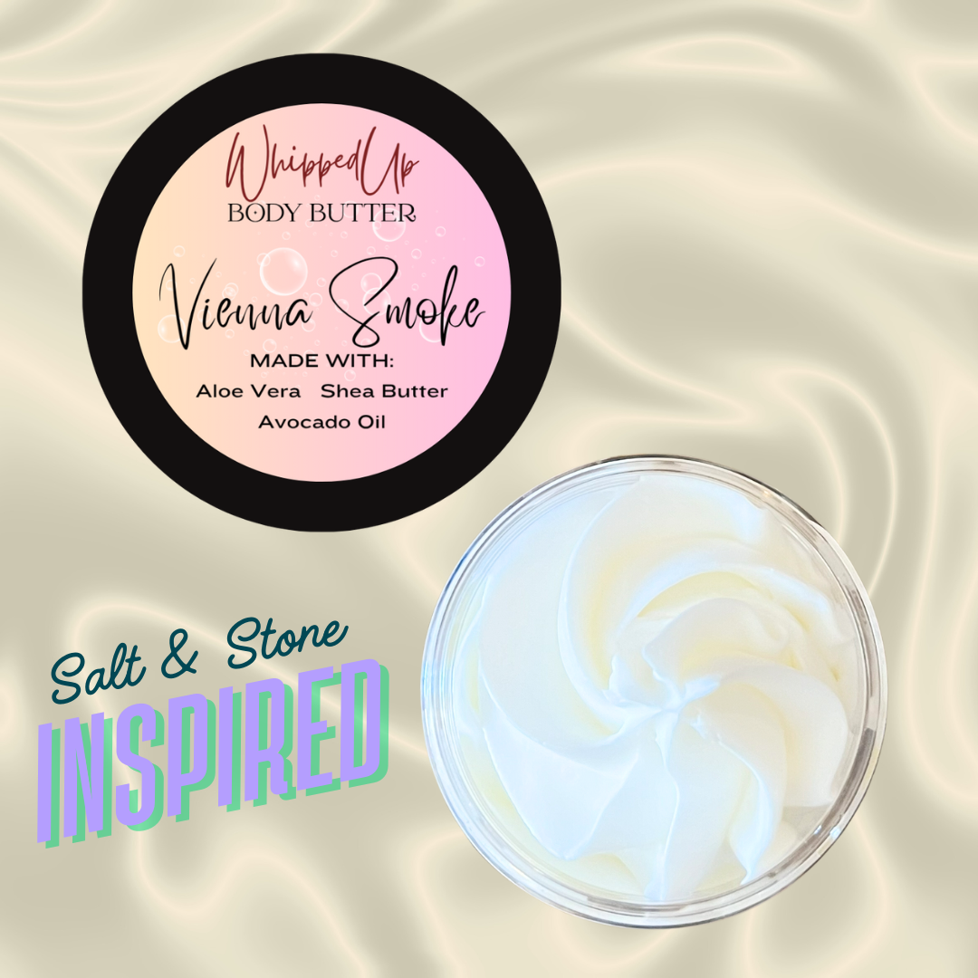 Vienna Smoke Whipped Body Butter (Salt & Stone Santal & Vetiver  Inspired)