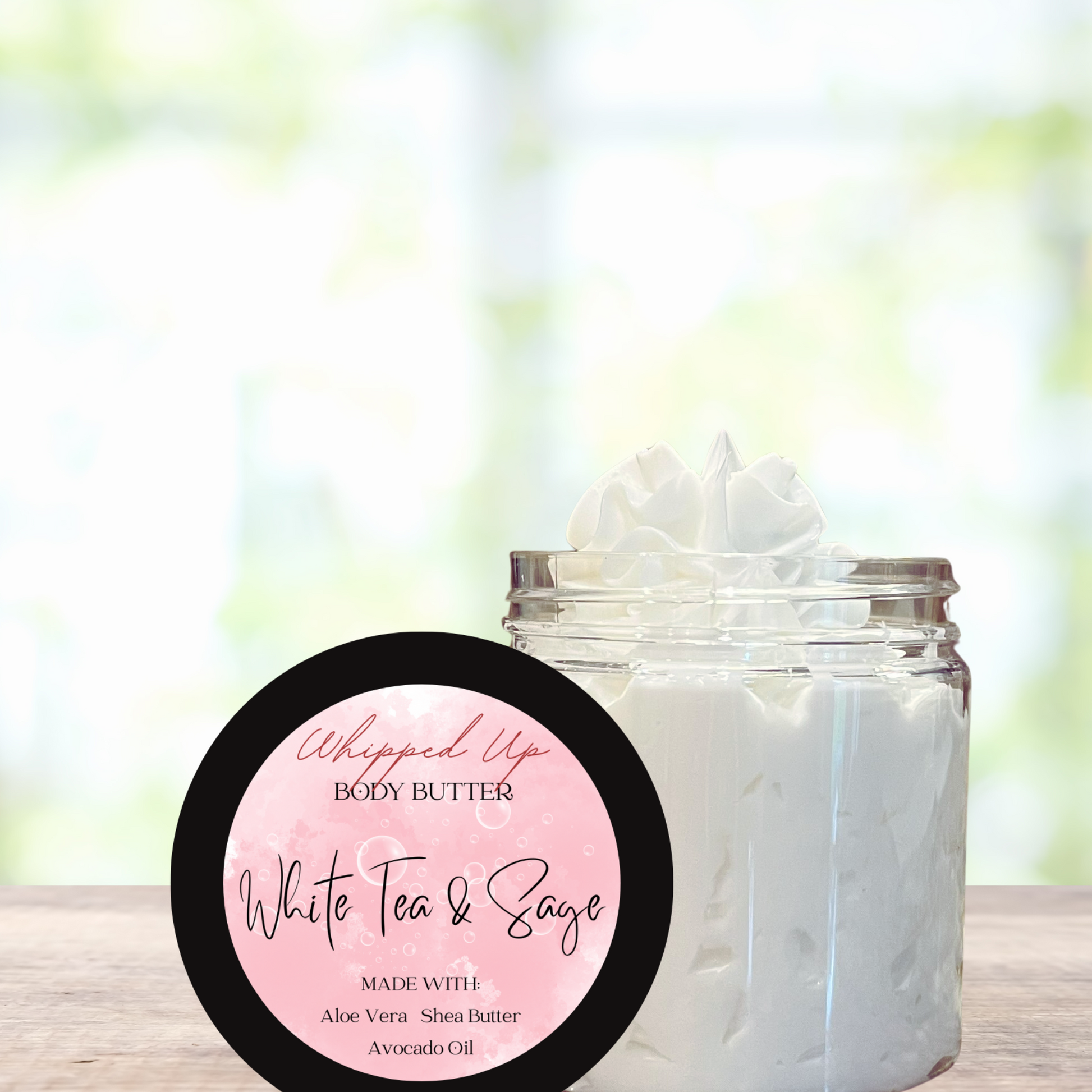 White Tea & Sage Whipped Body Butter